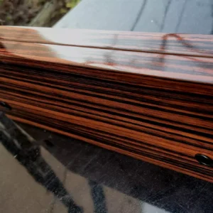 For Sony Amplifier TA-F700ES Side Panels Makassar Shiny