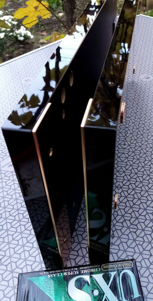 For AKAI amplifier AM 73 95 AM75 AM93 glosy side panels, gold ornament - imagine 7