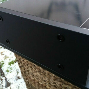 For AKAI Deck gx 79 95 gx75 gx95 side panels ultra mat superfin URUSHI DESIGN silver