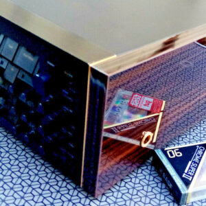 For Nakamichi Dragon Deck wooden side panels URUSHI DESIGN GOLD