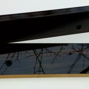 For Onkyo P-304 preamplifier side panels black MDF