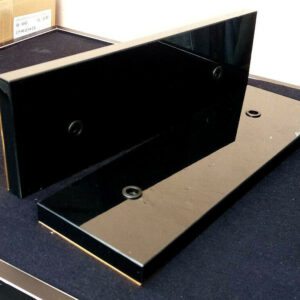 For PIONEER preamplifier C90 side panels BLACK MDF