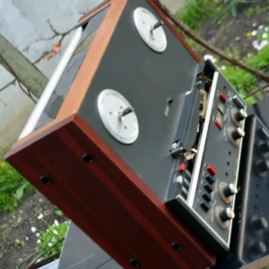 For Revox STUDER B77 Recorder Side Panels PAL mahogany