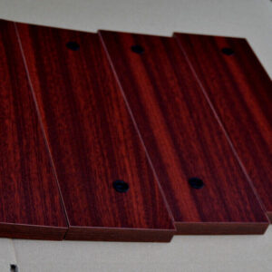 For SONY TA-F590ES Amplifier Wooden Side Panels – Mahogany Finish – PAL – Vintage Design