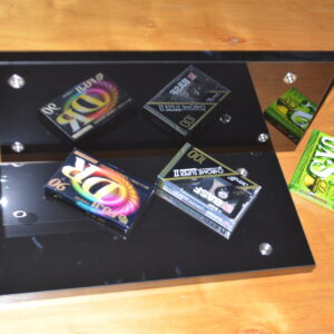 For Sony Amplifier TA-N80ES Side Panels Black MDF