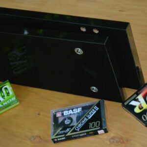 For Sony Preamplifier TA-E80ES TA-e77ES  Side Panels Black MDF