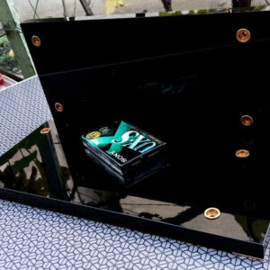 For Sony amplifier TA-N80ES TA-N77ES side panels Urushi GOLD glossy black