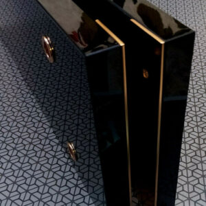 For Sony amplifier TA-N80ES TA-N77ES side panels design GOLD glossy black