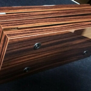 For TEAC deck  V7000 V8000 wooden sides side panels URUSHI DESIGN GOLD