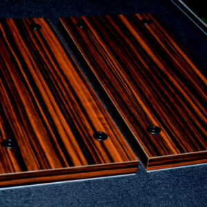 For Technics amplifier SE-A5 MDF abanos side panels