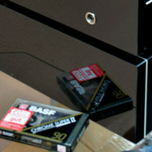 Für Pioneer CT-A7X Deck Holzseiten Super GLÄNZEND MDF Seitenteile side panels