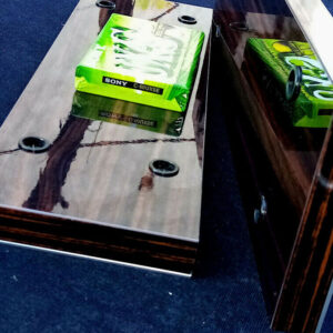 For SONY CD CDP 557 ESD X7ESD 338Esd side panels URUSHI DESIGN SILVER