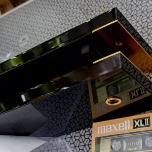 For REVOX STUDER CD B-226S side panels BLACK MDF DESIGN GOLD