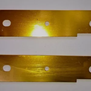 Gold Blades for side panels - gold ornament - For Pioneer M90 (one pair)