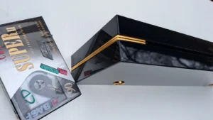 Nakamichi BX-300 Side Panels – Urushi Gold Wooden Finish - imagine 2