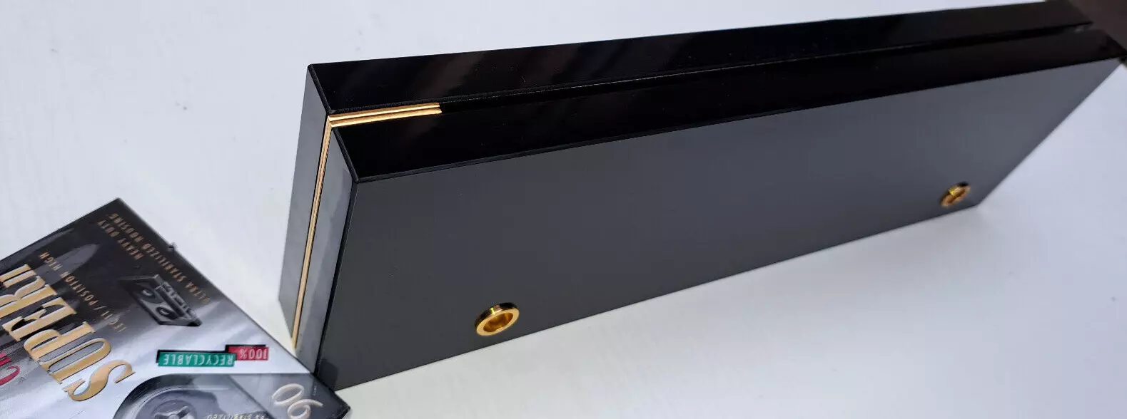 Nakamichi BX-300 Side Panels – Urushi Gold Wooden Finish