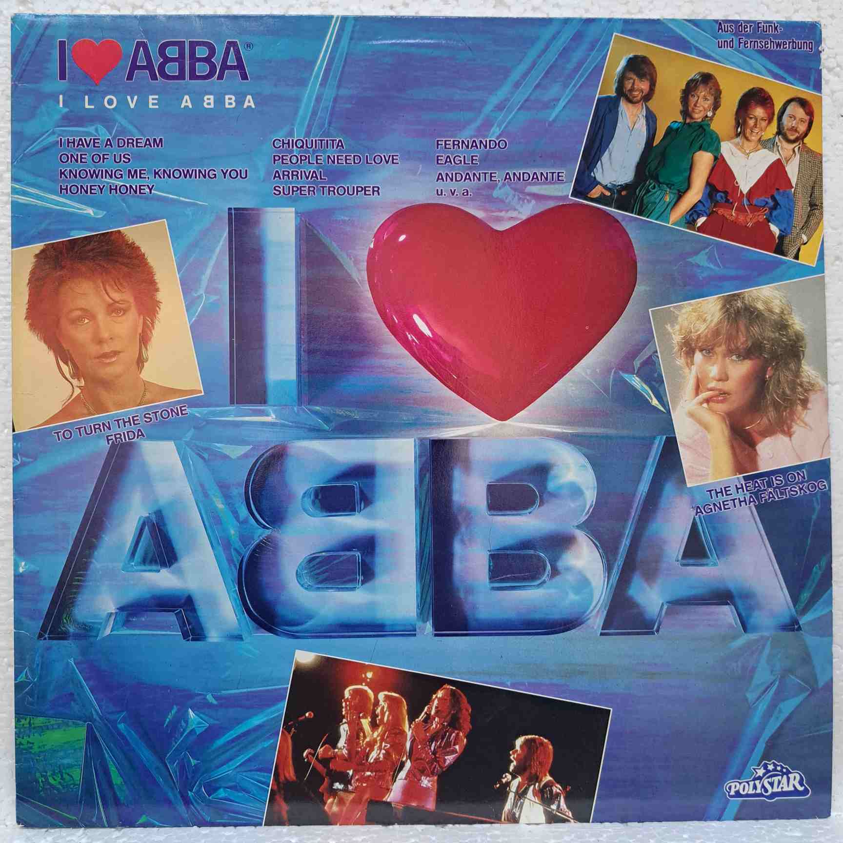 ABBA – I Love ABBA – Disc Vinil LP VG VG+