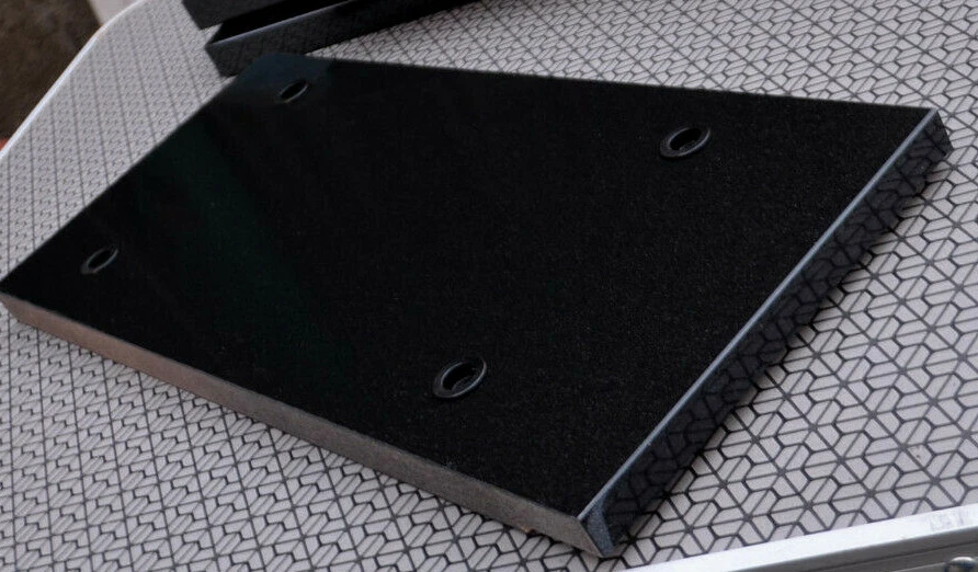 For AKAI recorder Black GALAXY Glossy MDF Side Panels – 747 / 646 / 636 / 635 – Made to Order – Approx. 6 Weeks - imagine 3