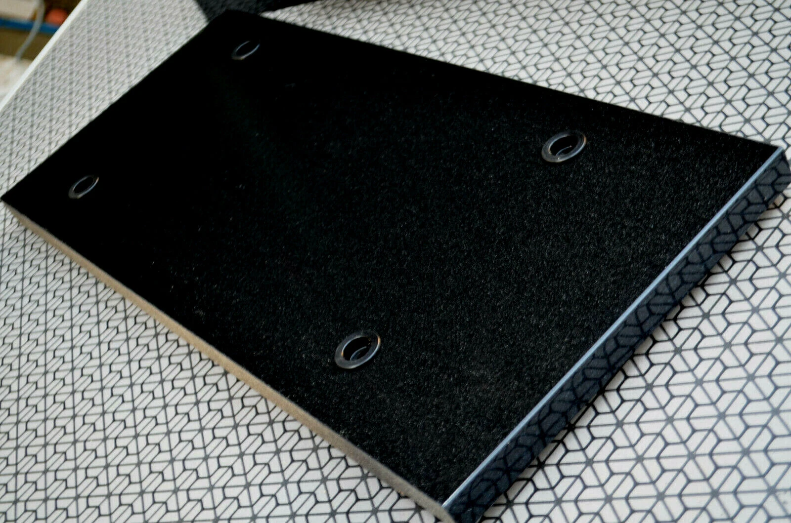 For AKAI recorder Black GALAXY Glossy MDF Side Panels – 747 / 646 / 636 / 635 – Made to Order – Approx. 6 Weeks - imagine 8