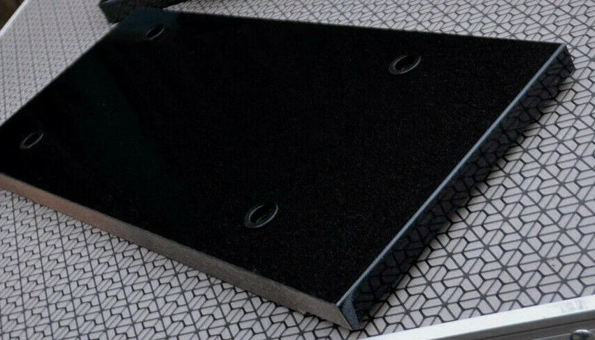 For AKAI recorder Black GALAXY Glossy MDF Side Panels – 747 / 646 / 636 / 635 – Made to Order – Approx. 6 Weeks - imagine 9