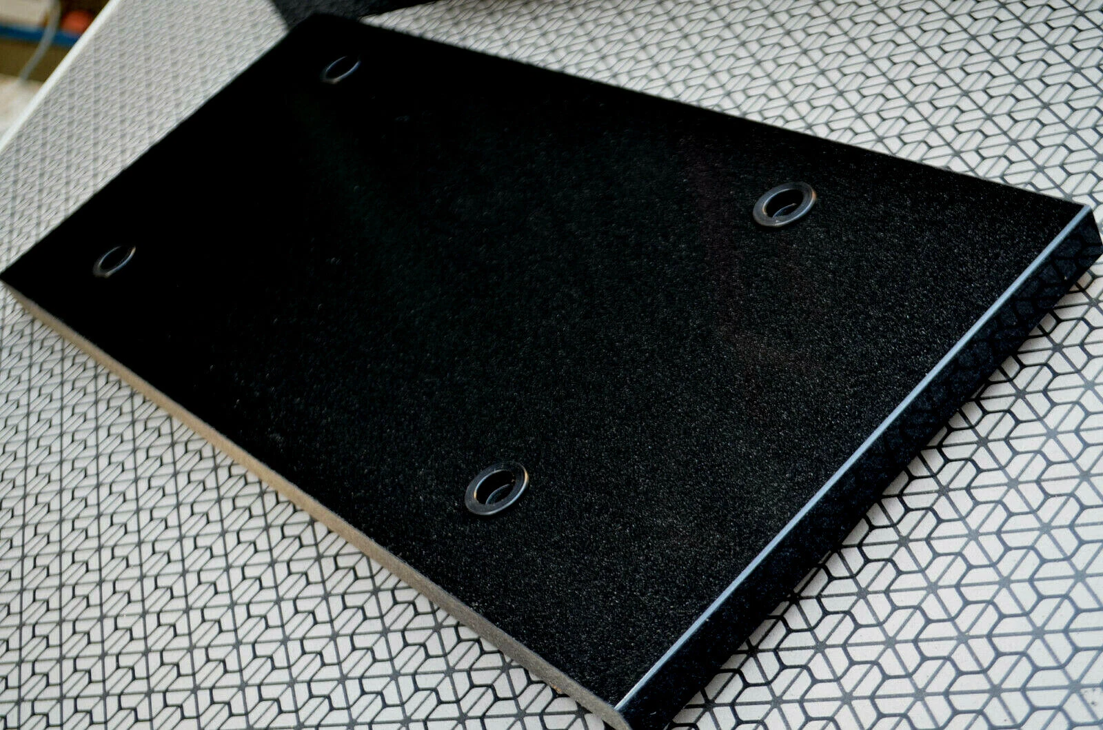 For AKAI recorder Black GALAXY Glossy MDF Side Panels – 747 / 646 / 636 / 635 – Made to Order – Approx. 6 Weeks - imagine 2