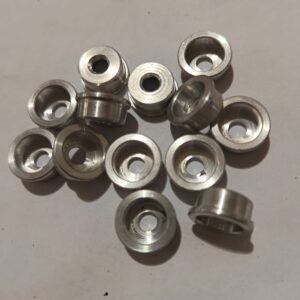 10 Silver Caps / Sleeves / Hülsen 16 mm for Side Panels – Akai, Sony, Revox, Pioneer Deck & CD