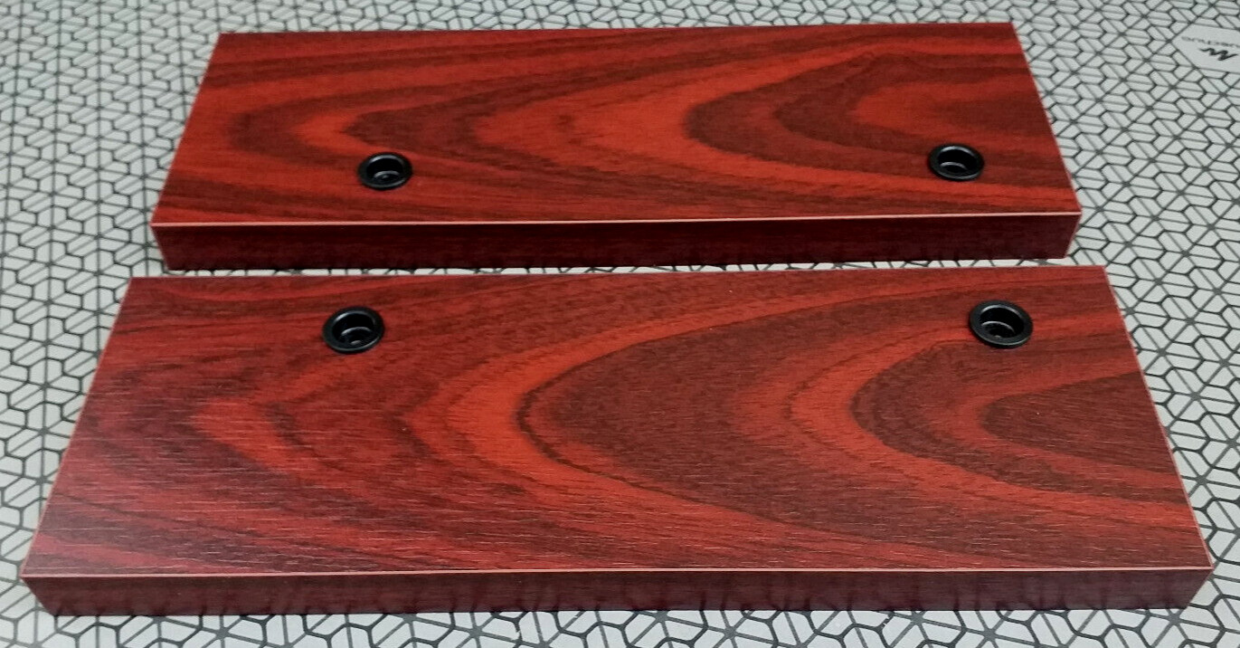 For SONY EQ-555ES Equalizer Side Panels – Mahogany Wood Finish – PAL – Vintage Style