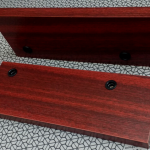 For SONY SEQ-333ES Equalizer Side Panels – Mahogany Wood Finish – PAL – Handmade
