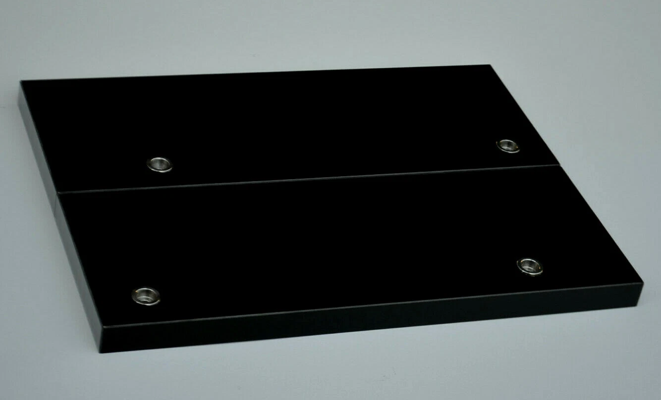 FOR SONY DAT – SIDE PANELS / SEITENTEILE / PANNEAUX LATÉRAUX / ZIJPANELEN – BLACK MDF 325 x 108 mm - imagine 6