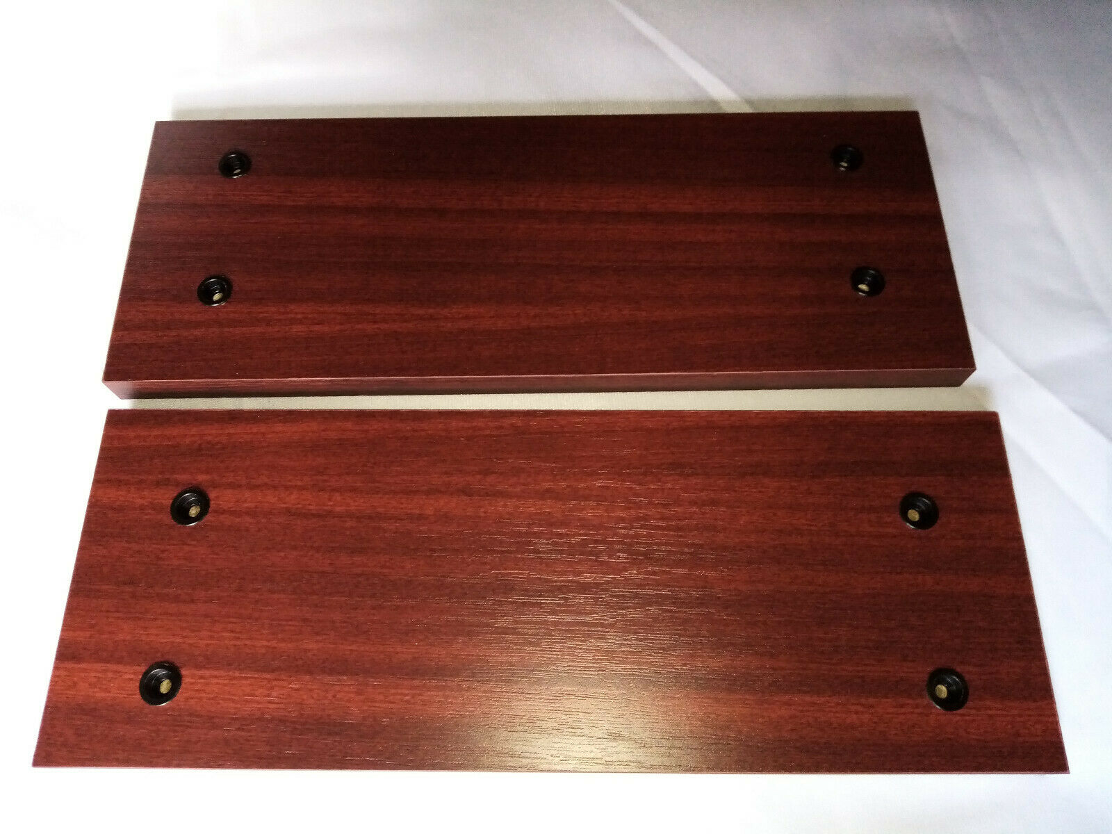 FOR SONY AMPLIFIER – SIDE PANELS / SEITENTEILE / PANNEAUX LATÉRAUX / ZIJPANELEN – PAL 385 x 146 mm – 4 HOLES - imagine 3