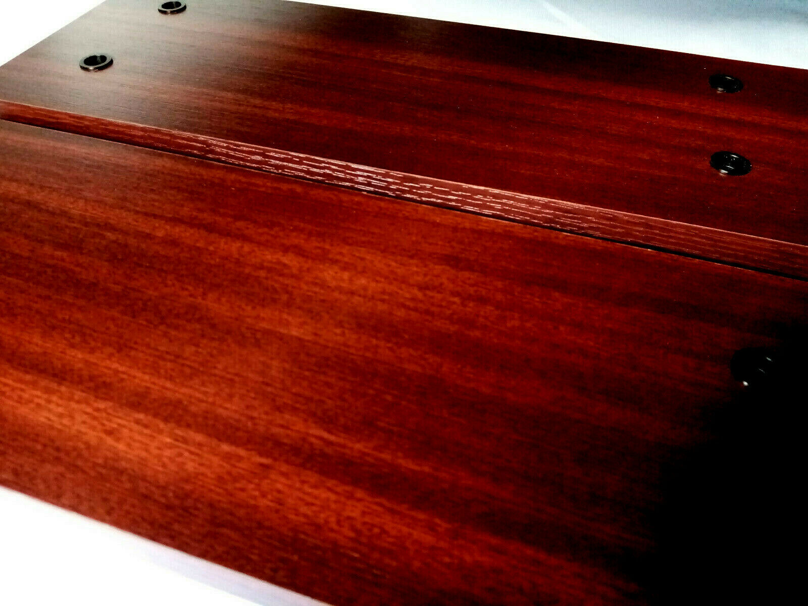 FOR SONY AMPLIFIER – SIDE PANELS / SEITENTEILE / PANNEAUX LATÉRAUX / ZIJPANELEN – PAL 385 x 146 mm – 4 HOLES - imagine 4