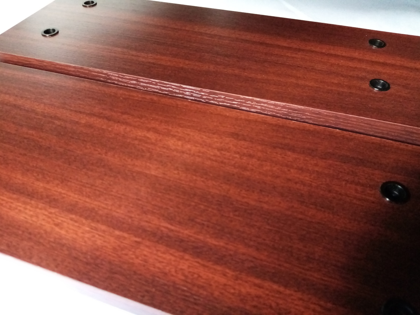 FOR SONY AMPLIFIER – SIDE PANELS / SEITENTEILE / PANNEAUX LATÉRAUX / ZIJPANELEN – PAL 385 x 146 mm – 4 HOLES - imagine 5