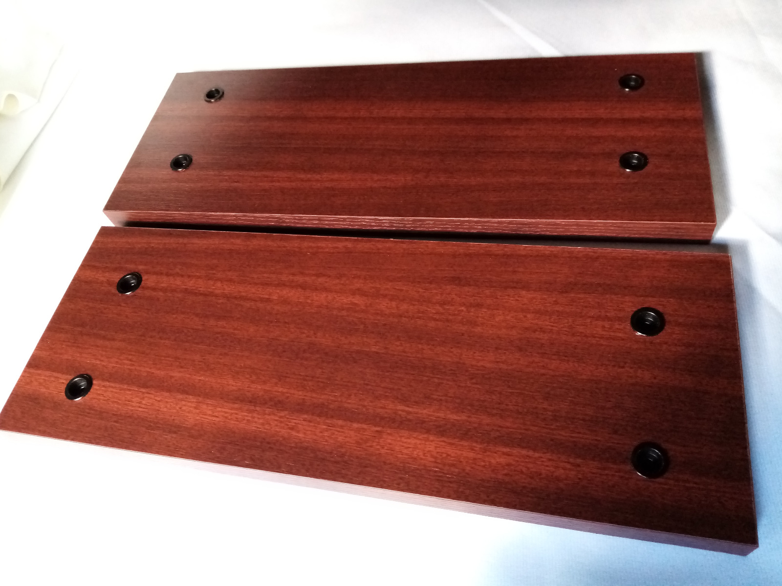 FOR SONY AMPLIFIER – SIDE PANELS / SEITENTEILE / PANNEAUX LATÉRAUX / ZIJPANELEN – PAL 385 x 146 mm – 4 HOLES - imagine 6