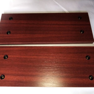 FOR SONY AMPLIFIER – SIDE PANELS / SEITENTEILE / PANNEAUX LATÉRAUX / ZIJPANELEN – PAL 385 x 146 mm – 4 HOLES