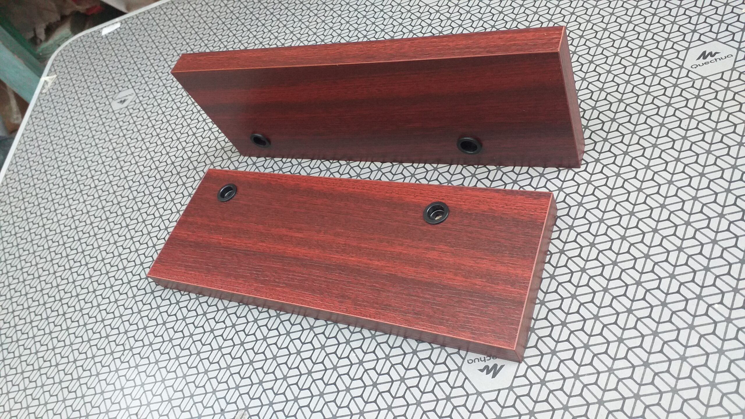 FOR SONY ST-S570ES HIFI RADIO TUNER – SIDE PANELS MAHOGANY PAL - imagine 4