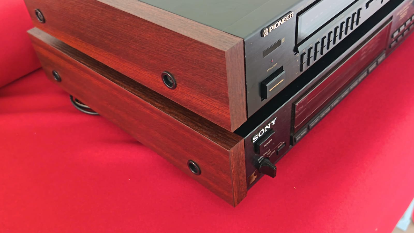 FOR PIONEER GR-777 GRAPHIC EQUALIZER – SIDE PANELS PAL - imagine 3