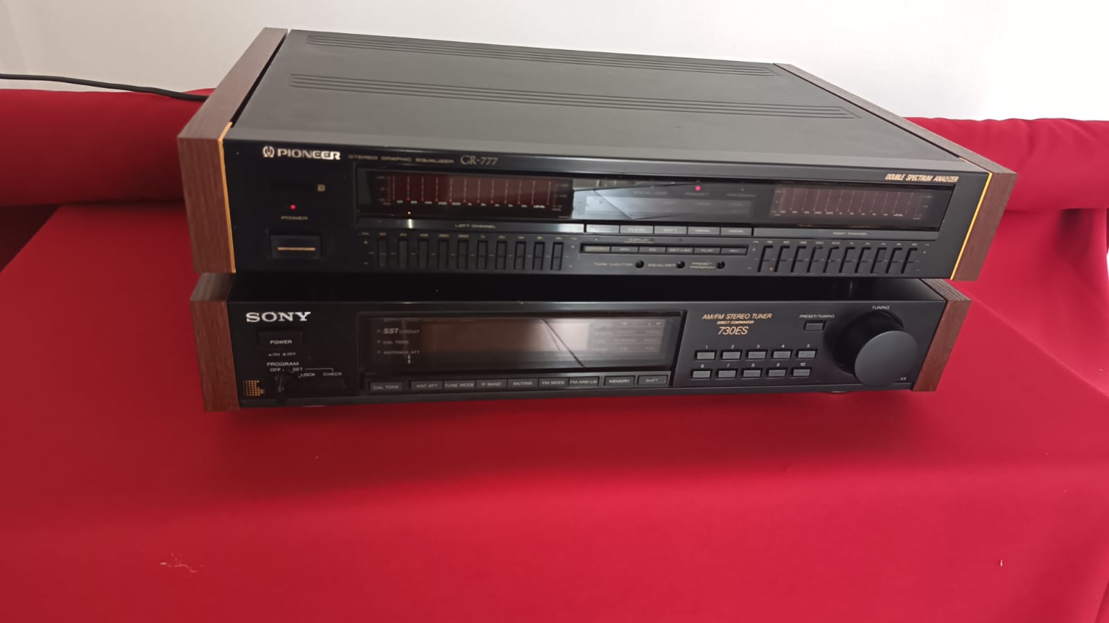 FOR PIONEER GR-777 GRAPHIC EQUALIZER – SIDE PANELS PAL - imagine 7